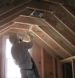 Helena MT attic spray foam insulation